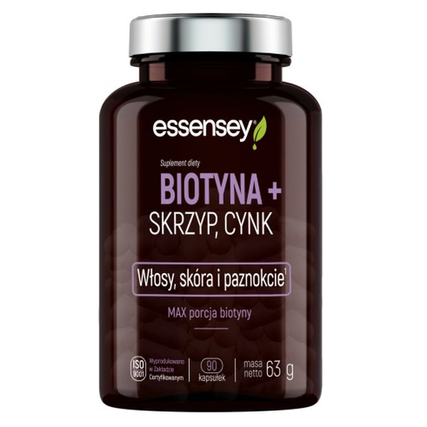 Biotyna + Skrzyp, Cynk 90kaps.