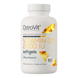 Vitamin D3 2000 IU 60kaps.