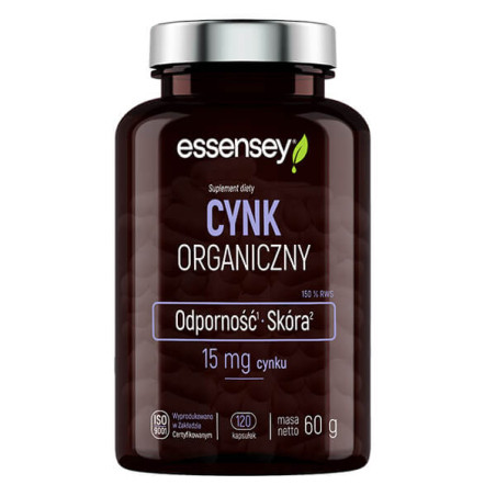 Cynk Organiczny Na Odporność 120kaps.