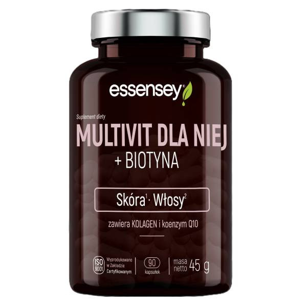 Multivit Dla Niej + Biotyna 90kaps. Multivit Dla Niej + Biotyna 90kaps.