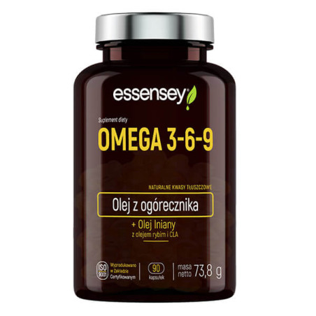 Omega 3-6-9 - olej z ogórecznika 90kaps.