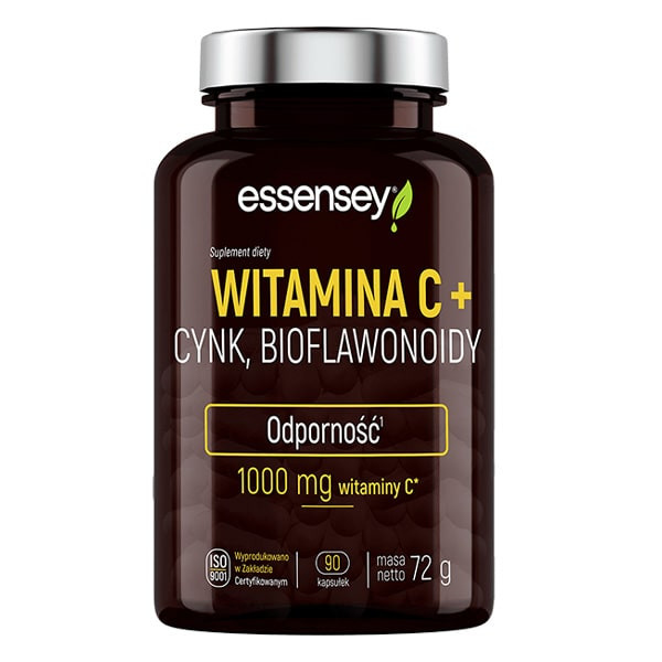 Witamina C + Cynk, Bioflawonoidy Na Odporność 90kaps.