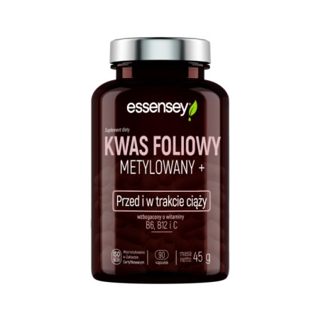 Kwas Foliowy Metylowany + 90 kaps.