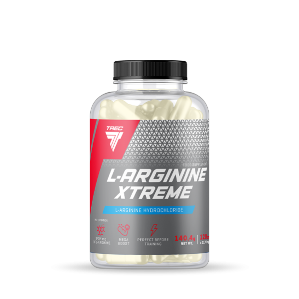 L-Arginine Xtreme 120kaps. L-Arginine Xtreme 120kaps.