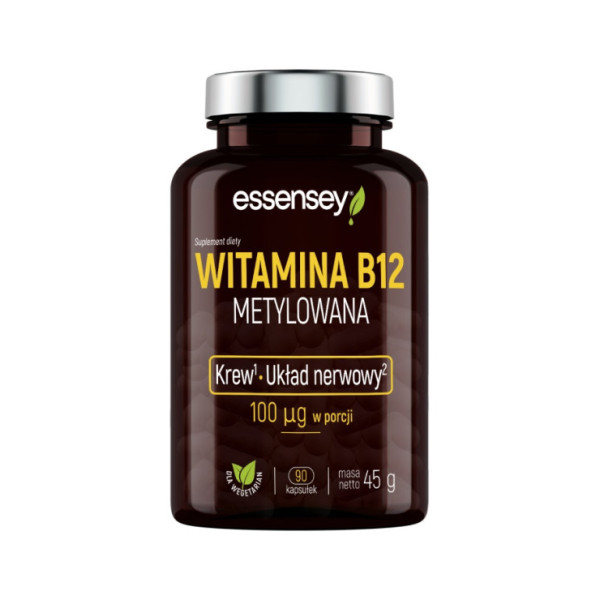 Witamina B12 Metylowana 90 kaps.