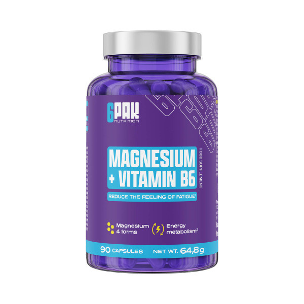 Magnesium + Vitamin B6 90kaps.