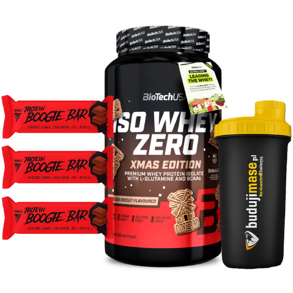 Biotech USA Iso Whey Zero zestaw świąteczny
