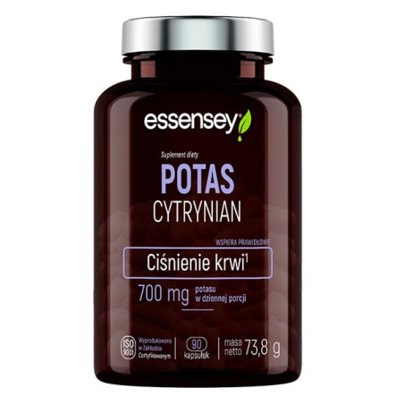 Potas Cytrynian 90kaps.