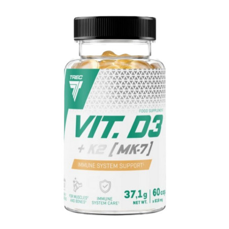 Vit. D3 + K2 [MK-7] 60kaps.