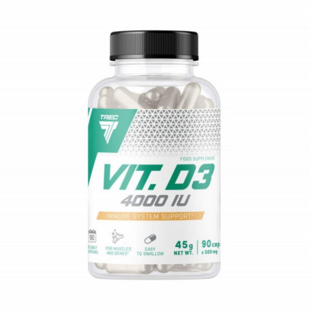 VITALITY LIFESTYLE Vit. D3 4000IU 90kaps.