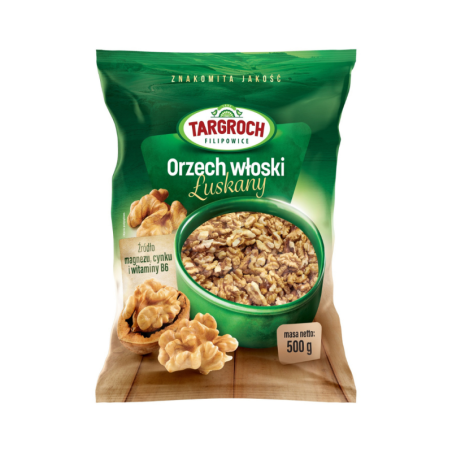 Orzechy Włoskie Łuszczone 500g Doypack