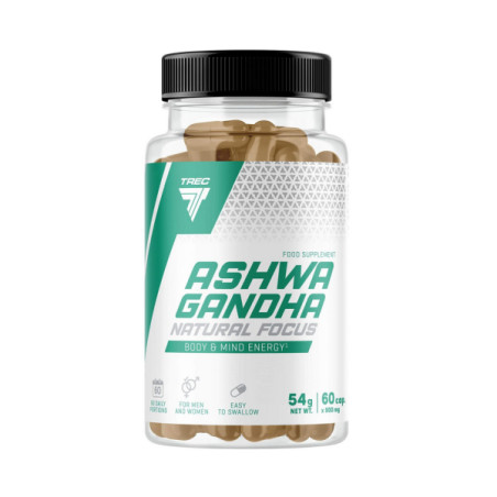 Ashwagandha Natural Focus 60kaps.