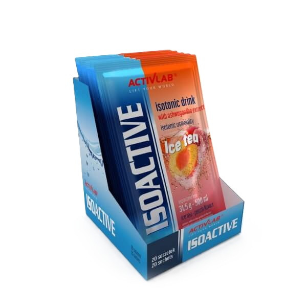 IsoActive 20x31.5g - napój izotoniczny w saszetkach (zestaw)
