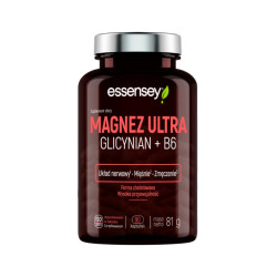 Magnez Ultra Glicynian + B6 90 kaps.