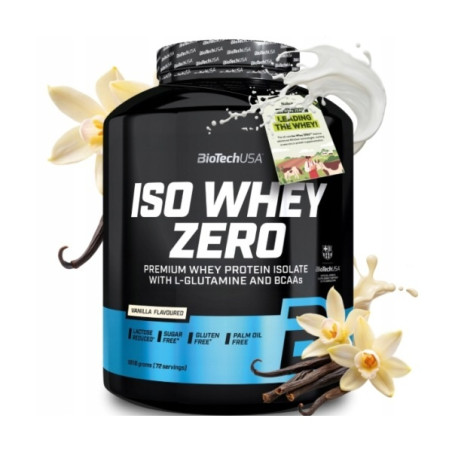 Iso Whey Zero - izolat białka serwatkowego WPI - 1816g