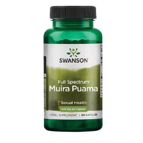 Swanson Full Spectrum Muira Puama Root 400mg 90kaps.