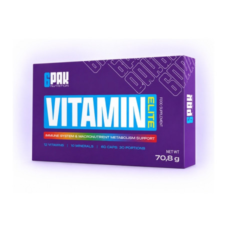 Vitamin Elite - witaminy i składniki mineralne - 60kaps.
