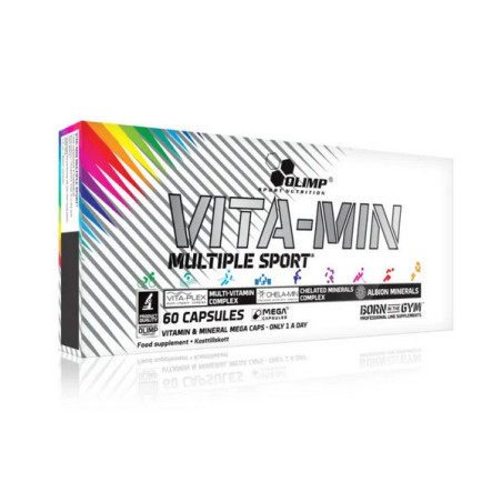 Vita-Min Multiple Sport - kompleks witamin i minerałów - 60kaps.