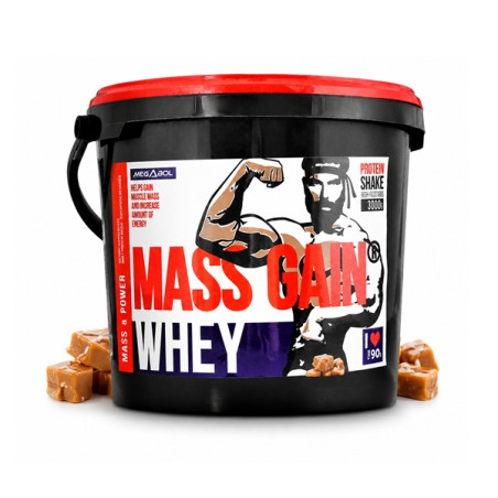 Whey Mass Gain - gainer z białkiem serwatkowym - 3000g