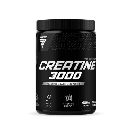 Creatine 3000 - monohydrat kreatyny w kapsułkach 360 kaps.