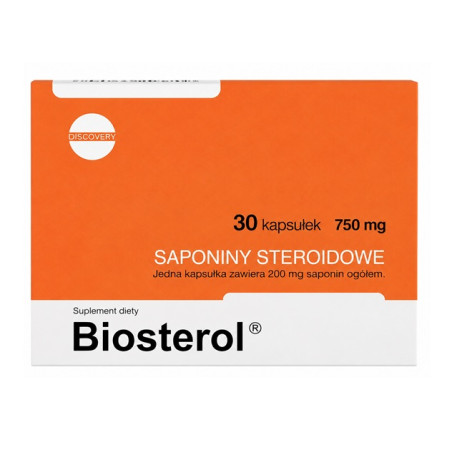 Biosterol - kompleks saponin steroidowych - 30kaps.