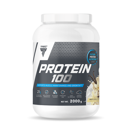 Protein 100 - odżywka białkowa z aminokwasami 2000g