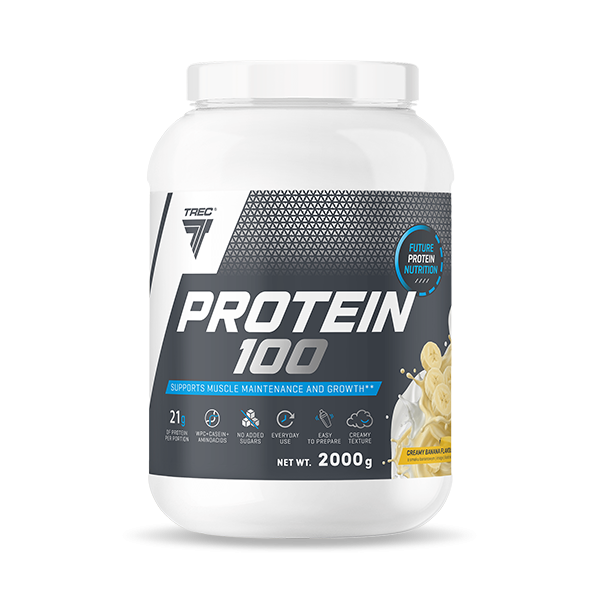 Protein 100 - odżywka białkowa z aminokwasami 2000g
