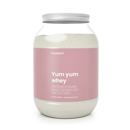 YumYum Whey Beast Pink - odżywka białkowa whey - 1000g