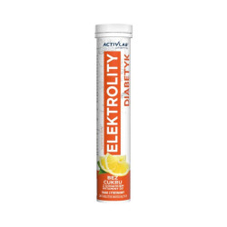 Elektrolity Diabetyk - elektrolity w tabletkach musujących bez cukru - 20 tabl.