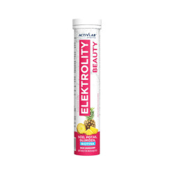 Elektrolity Beauty - elektrolity z biotyną i kwasem hialuronowym - 20 tabl.