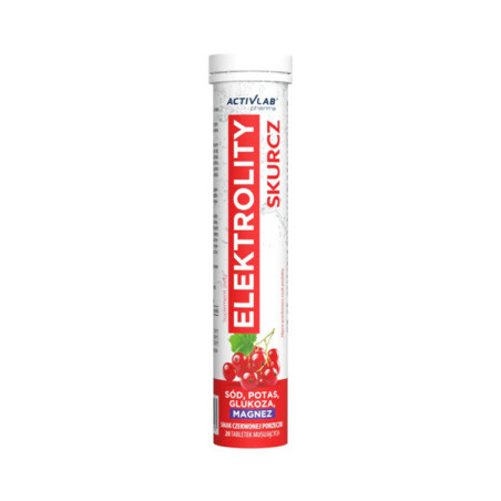 Elektrolity Skurcz - elektrolity z magnezem i potasem - 20 tabl.