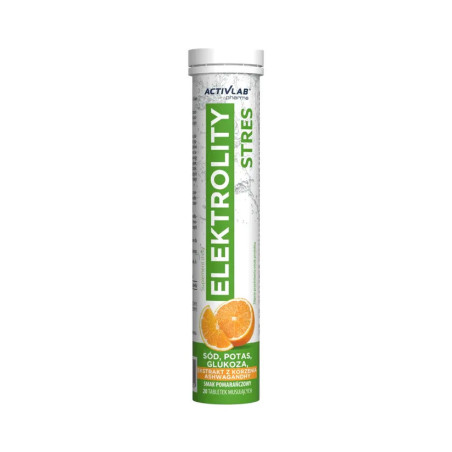 Elektrolity Stres - elektrolity z ekstraktem z korzenia ashwagandy - 20 tab.