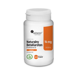 Beta Karoten 14mg Prowitamina A 25000IU - beta-karoten i prowitamina A - 100tab.