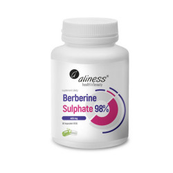 Berberine Sulphate 400mg - berberyna siarczanowa - 60kaps.