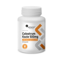 Colostrum Kozie 500mg - colostrum kozie - 100kaps.
