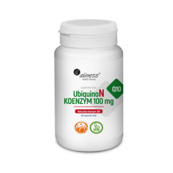 Ubiquinon Natural Koenzym Q10 100mg - koenzym Q10 ubiquinon - 100kaps.