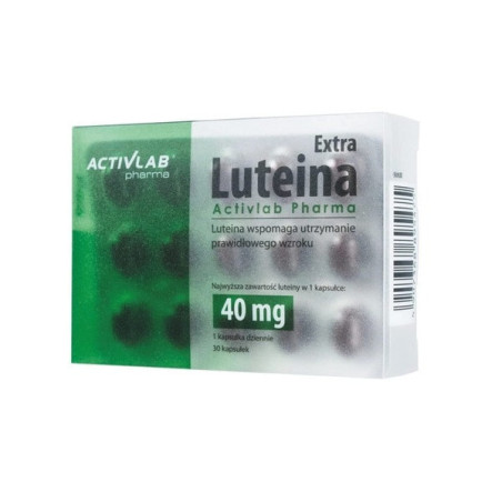Luteina Extra - naturalna luteina krystaliczna - 30 kaps.