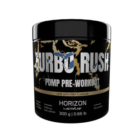 Horizon TurboRush Pump Pre-Workout - przedtreningówka bez kofeiny - 300g