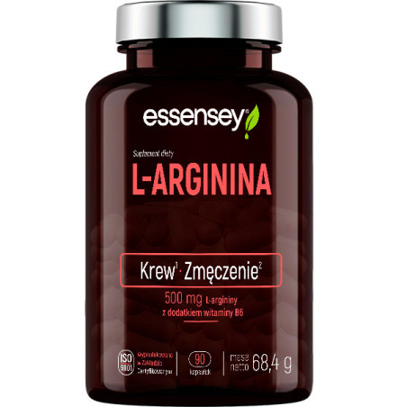 L-Arginina - 90 kaps.