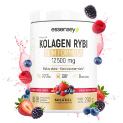 Kolagen Rybi Slim Formula [owoce leśne] 12500mg-290g