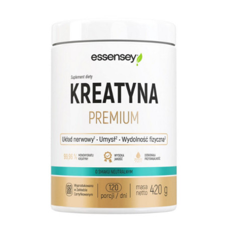 Kreatyna Premium - smak neutralny - 420g