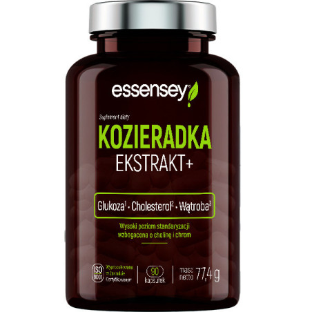 Kozieradka Ekstrakt + - 90 kaps.