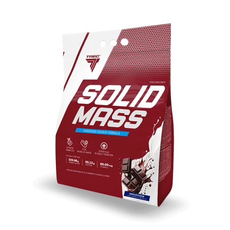 Solid Mass - gainer z białkiem i węglowodanami - 5800g