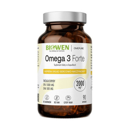 Omega 3 Forte – 1500 mg Omega-3 EPA + DHA – 90 kaps.