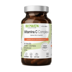 Witamina C Complex+ – witamina C z bioflawonoidami – 100 kaps.