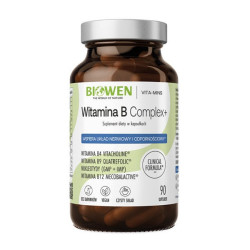 Witamina B Complex+ – kompleks witamin B z magnezem – 90 kaps.