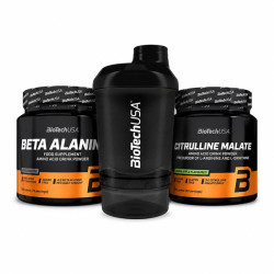 Beta Alanine + Citrulline Malate – zestaw przedtreningowy + shaker GRATIS