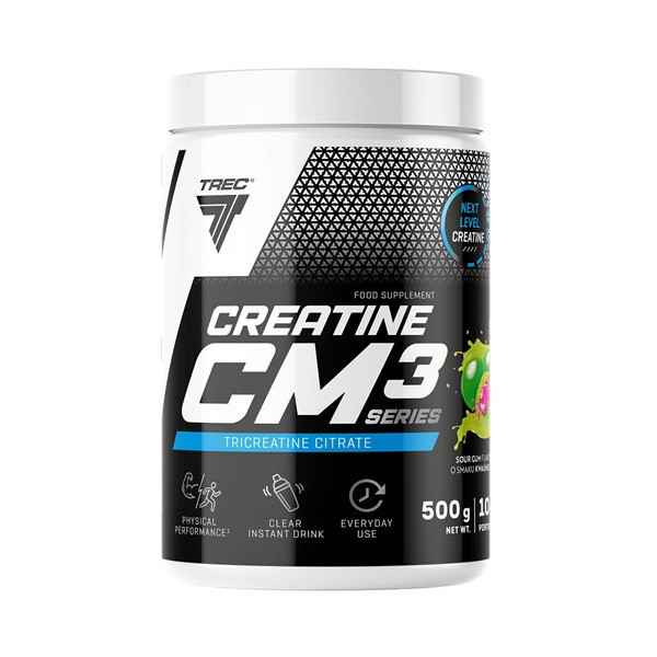 Creatine CM3 Series TriCreatine Citrate 500g - SOUR GUM