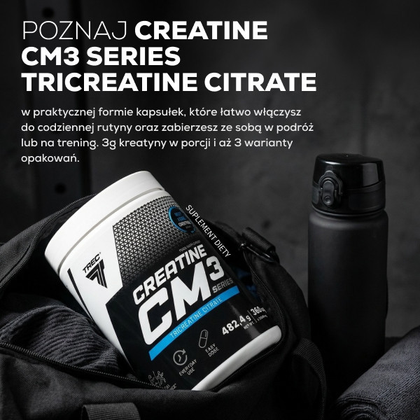 Creatine CM3 Series TriCreatine Citrate 360kaps.
