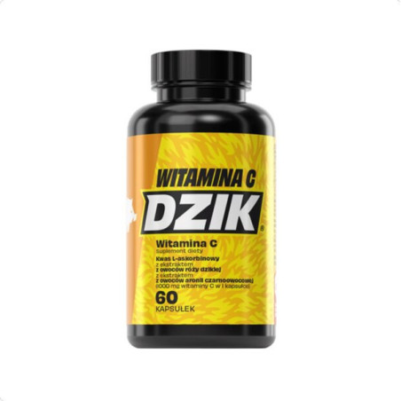 Witamina C - kwas L-askorbinowy 1000 mg - 60 kaps.